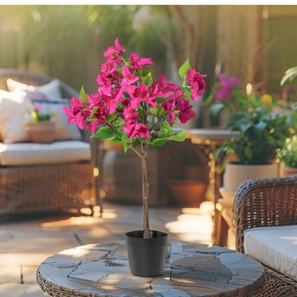 Potted Artificial Bougainvillea 66cm