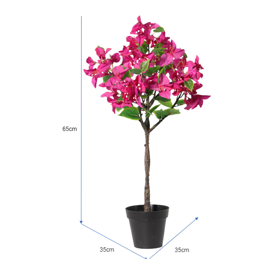 Potted Artificial Bougainvillea 66cm