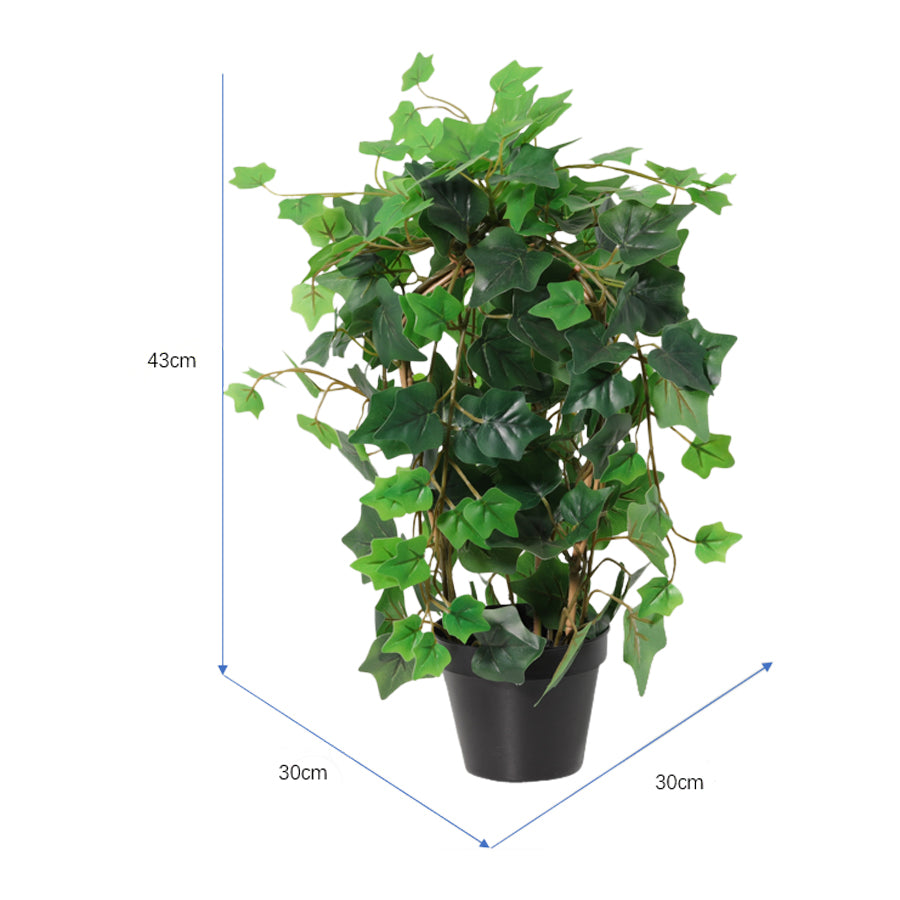 Potted Artificial Ivy Plant 43cm