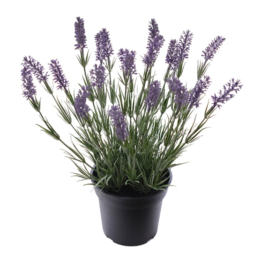 Potted Artificial Lavender Plant 40cm