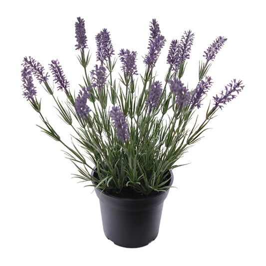 Potted Artificial Lavender Plant 40cm