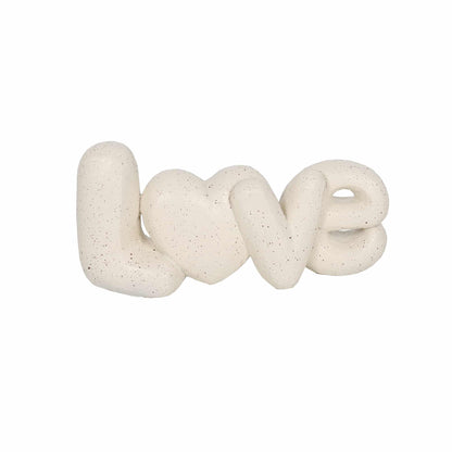 Love w Heart Decorative Ornament 21cm