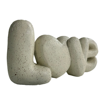 Love w Heart Decorative Ornament 21cm