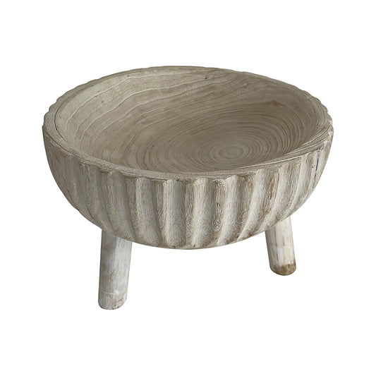 Crafted 3 Legged Decorative Bowl 27cm