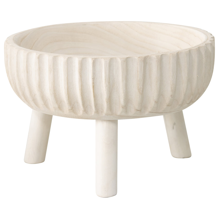 Crafted 3 Legged Decorative Bowl 27cm