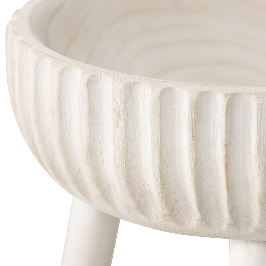 Crafted 3 Legged Decorative Bowl 27cm