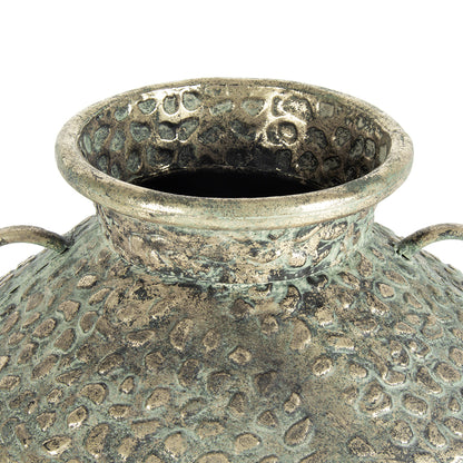 Hammered Urn Antique Gold 30x35cm