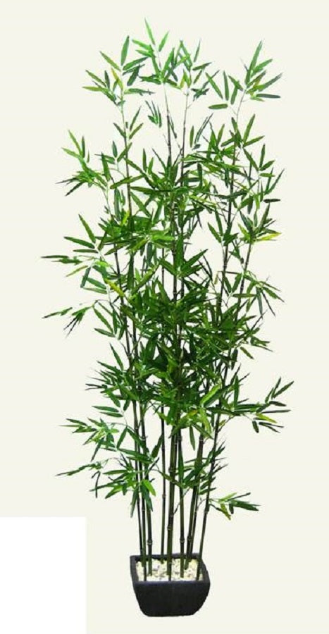 Set 2 Large Artificial Bamboo Plants in Terracotta Pot, 152cm - SuperSaverAU - view 1