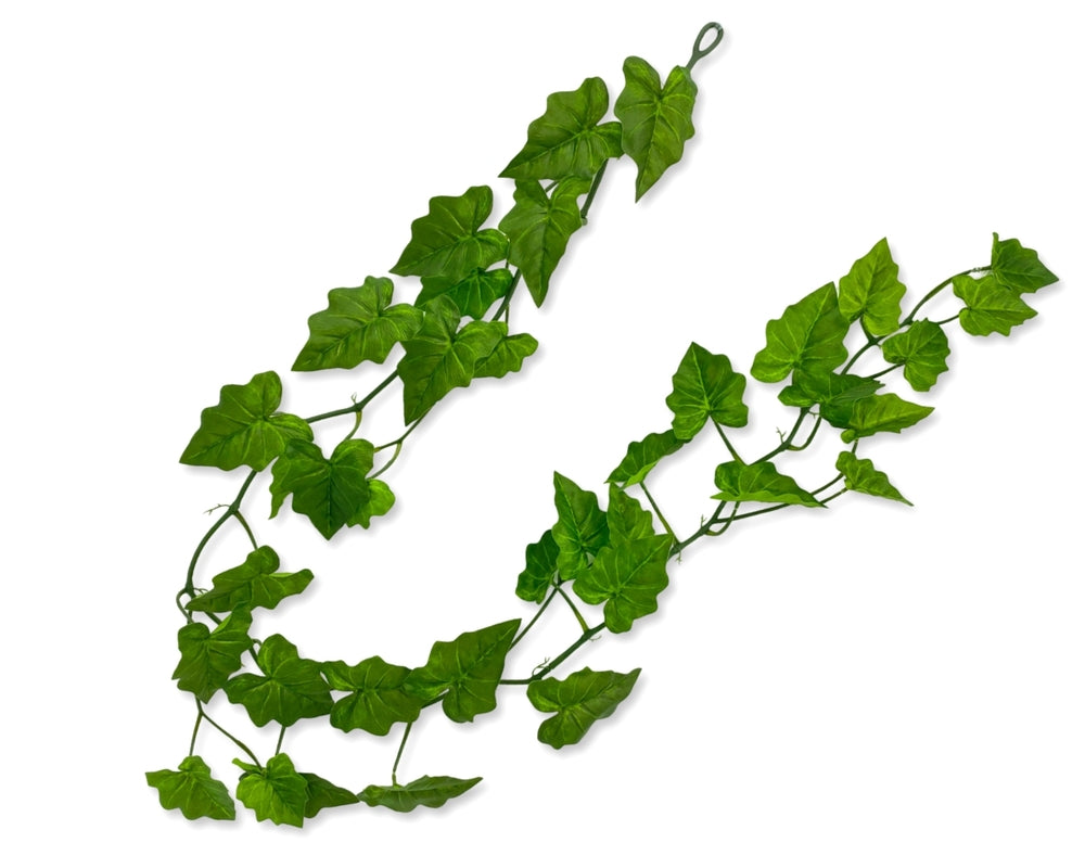Artificial Green Ivy Garland 12 Pack, 180cm - Paper, Plastic, Metal Wire - SuperSaverAU - view 1