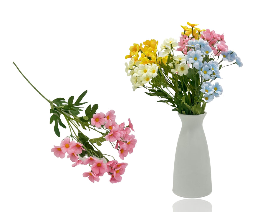 Artificial Flower Spray - 24 Assorted, 15x53cm, Realistic Foliage - SuperSaverAU - view 1