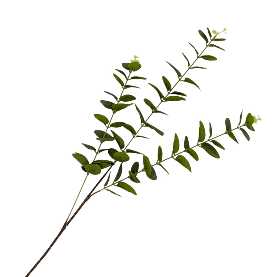Artificial Eucalyptus Stem 80cm - 24 Assorted Branches, Realistic Foliage - SuperSaverAU - view 1