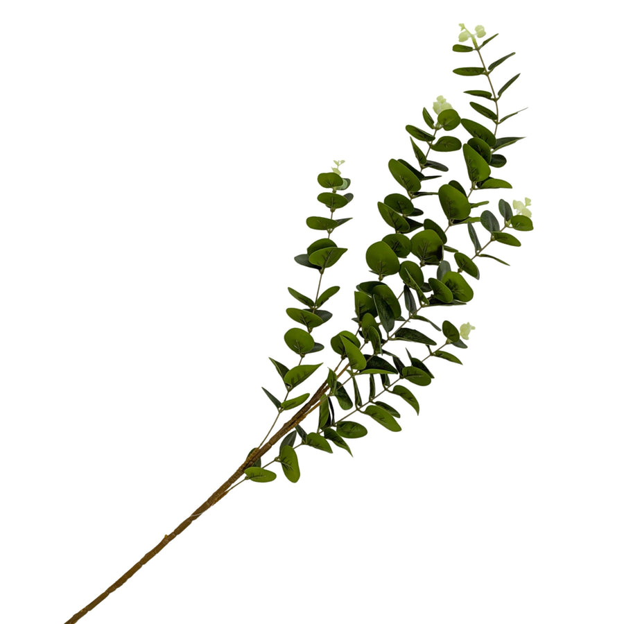 Artificial Eucalyptus Stem 24 Pack, 5 Branches, 97cm, Realistic Foliage - SuperSaverAU - view 1
