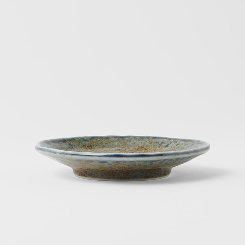 Premium 13cm Earth and Sky Glaze Ceramic Saucer Dishwasher Microwave Safe