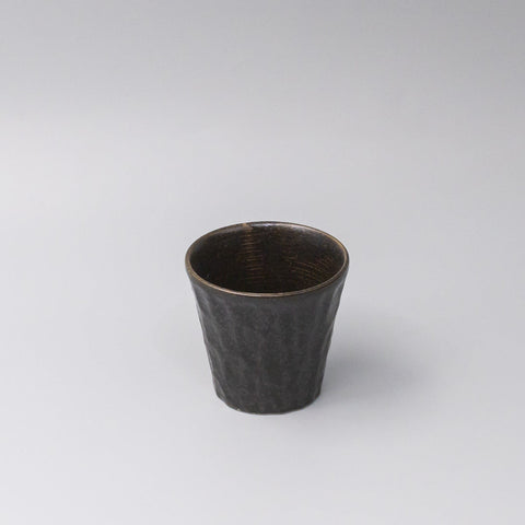 Premium 250ml Black Irabo Glaze Shochu Cup Japanese Ceramic Drinkware