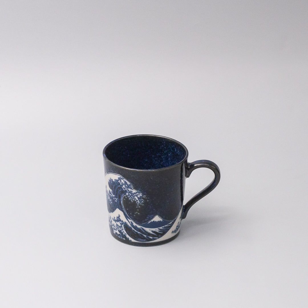 Mug with Handle 300ml Great Wave Design - SuperSaverAU - view 1