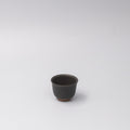 Premium Sake and Tea Cup – Black Matte Flared Glaze 35ml