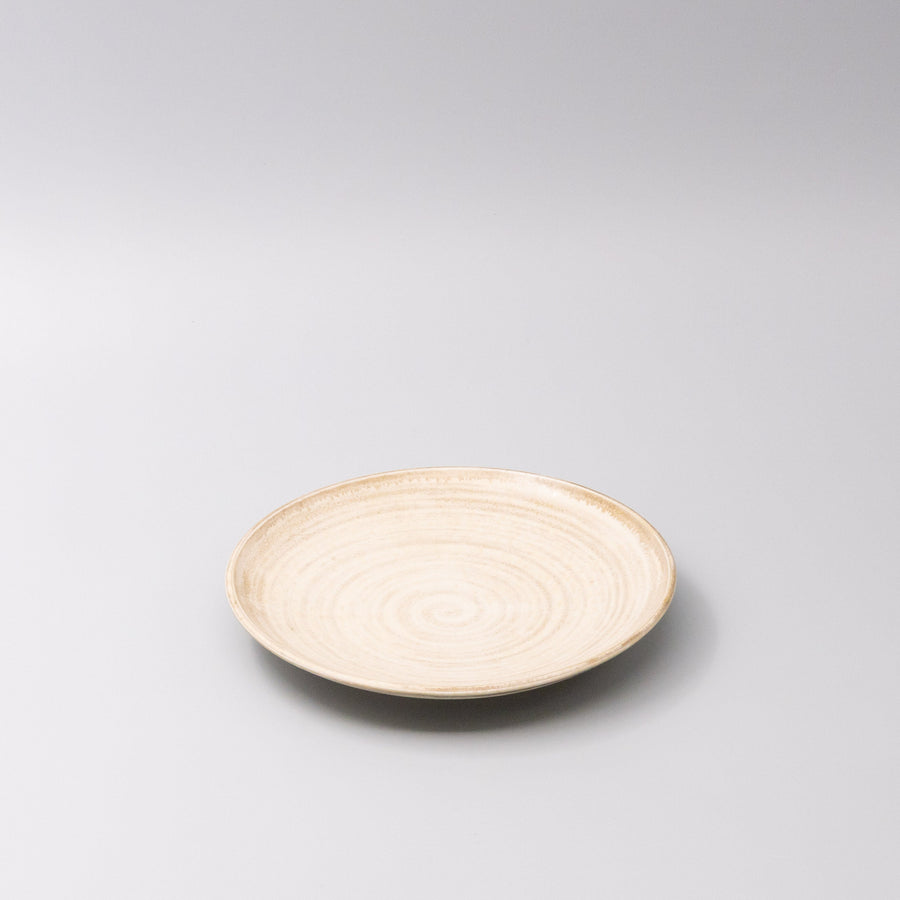 Premium 19cm Washed Sandstone Glaze Ceramic Side Plate Japanese Tableware