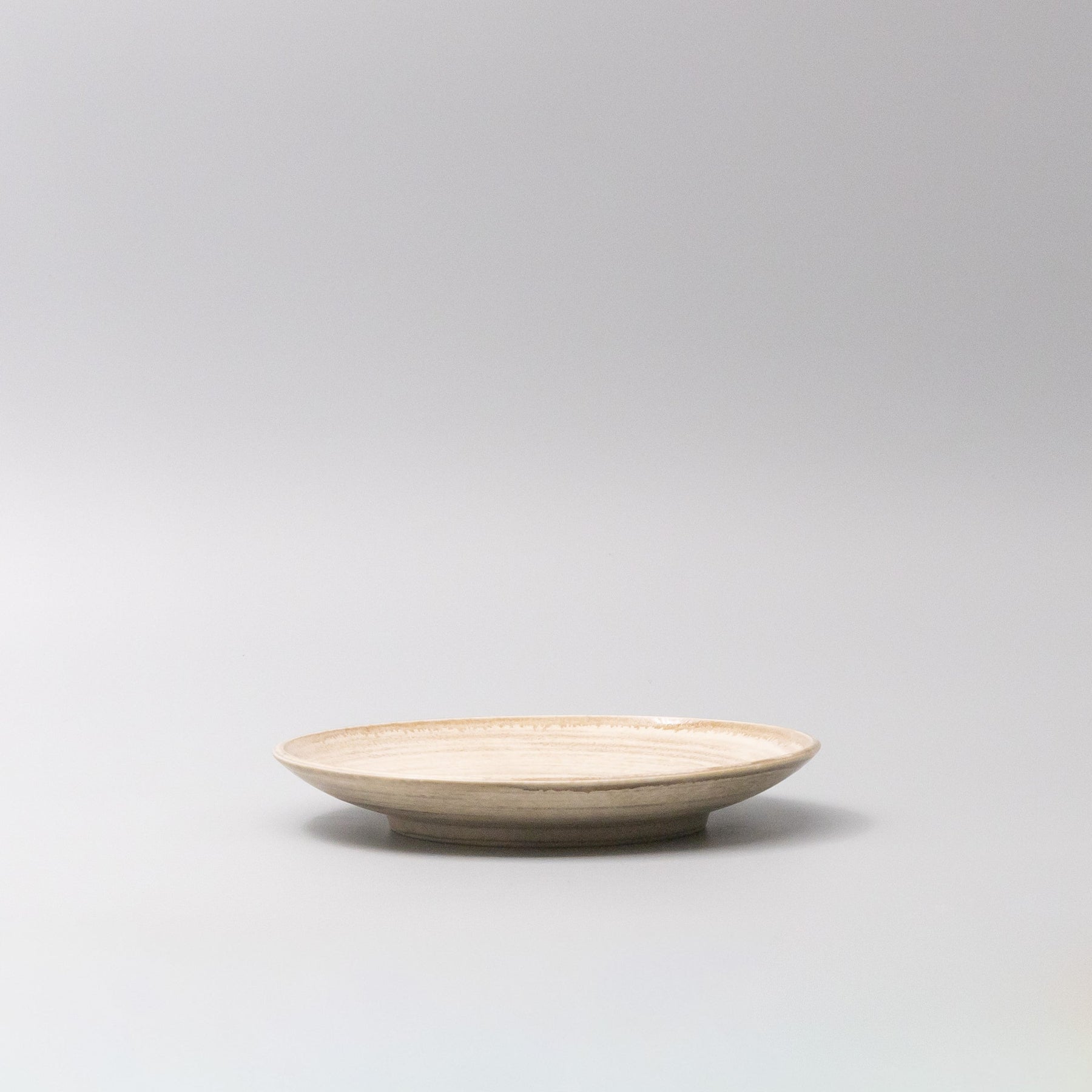 Premium 19cm Washed Sandstone Glaze Ceramic Side Plate Japanese Tableware
