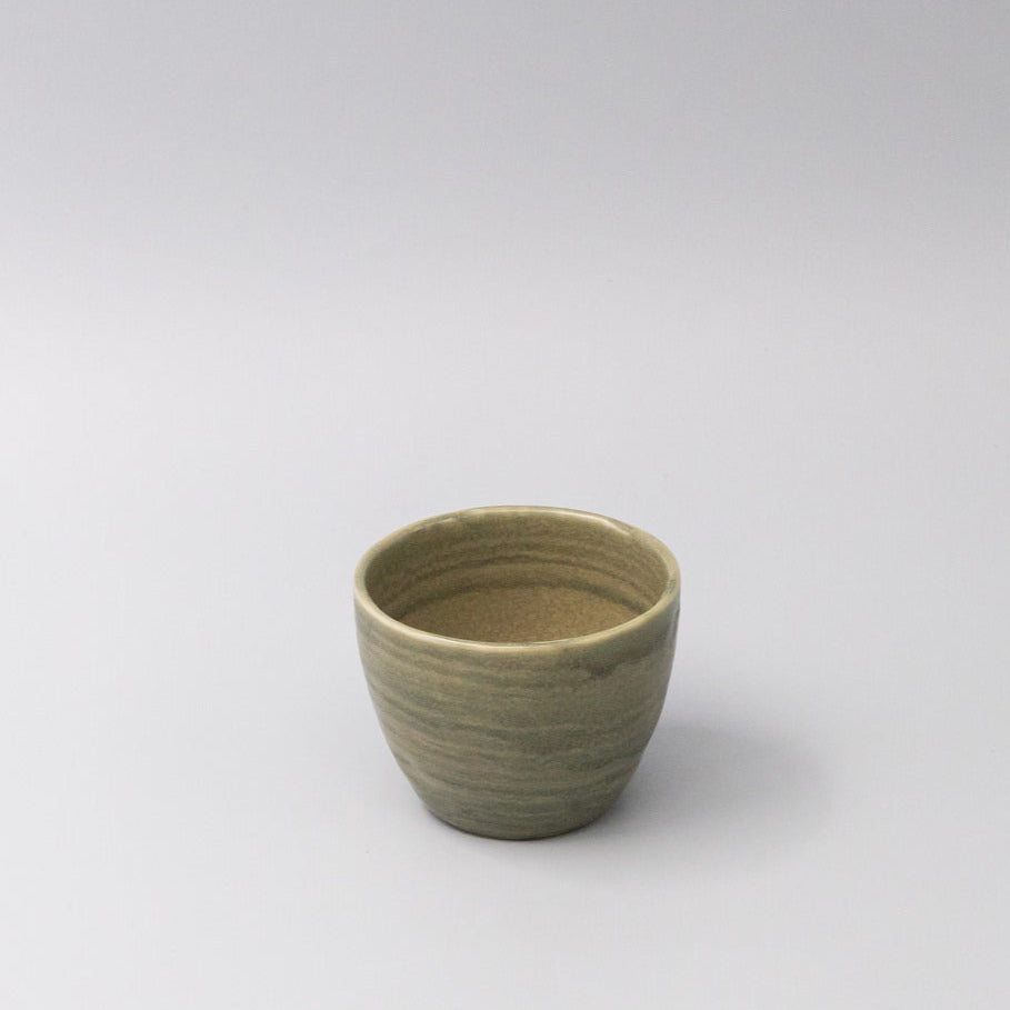 Premium 250ml Washed Fern Glaze Ceramic Mug Dishwasher Microwave Safe