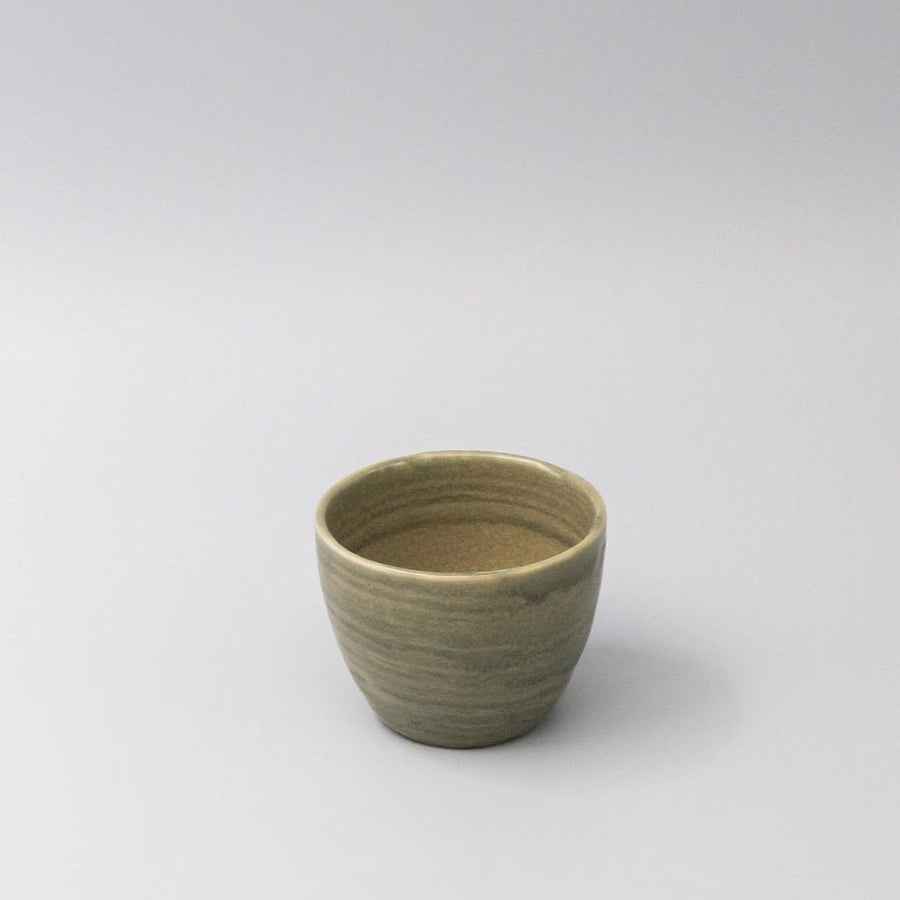 Premium 250ml Washed Fern Glaze Ceramic Mug Dishwasher Microwave Safe