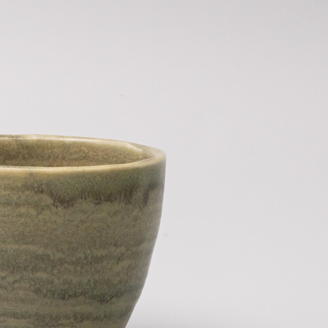 Premium 250ml Washed Fern Glaze Ceramic Mug Dishwasher Microwave Safe
