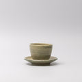 Premium 250ml Washed Fern Glaze Ceramic Mug Dishwasher Microwave Safe