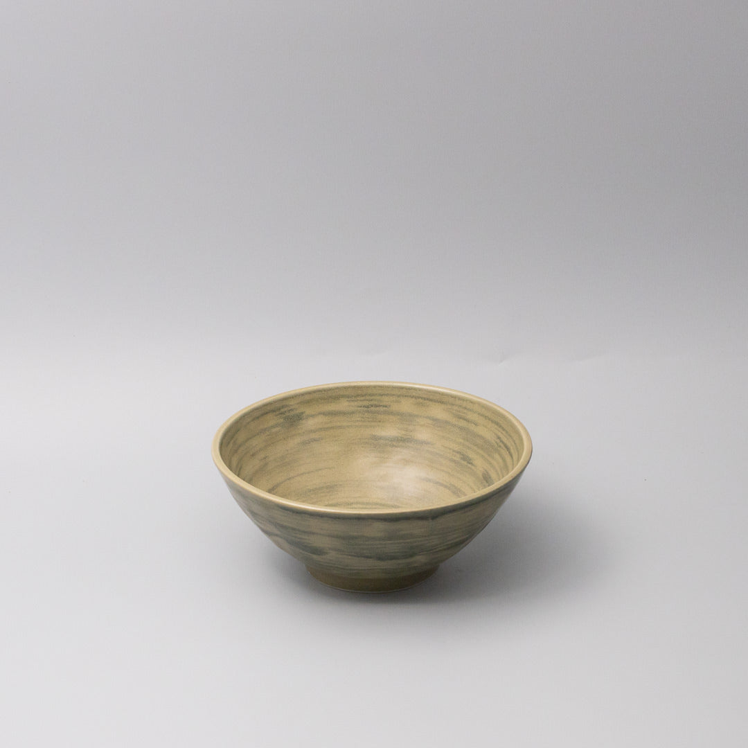 Premium 19.5cm Washed Fern Glaze Udon Bowl 700ml Dishwasher Microwave Safe