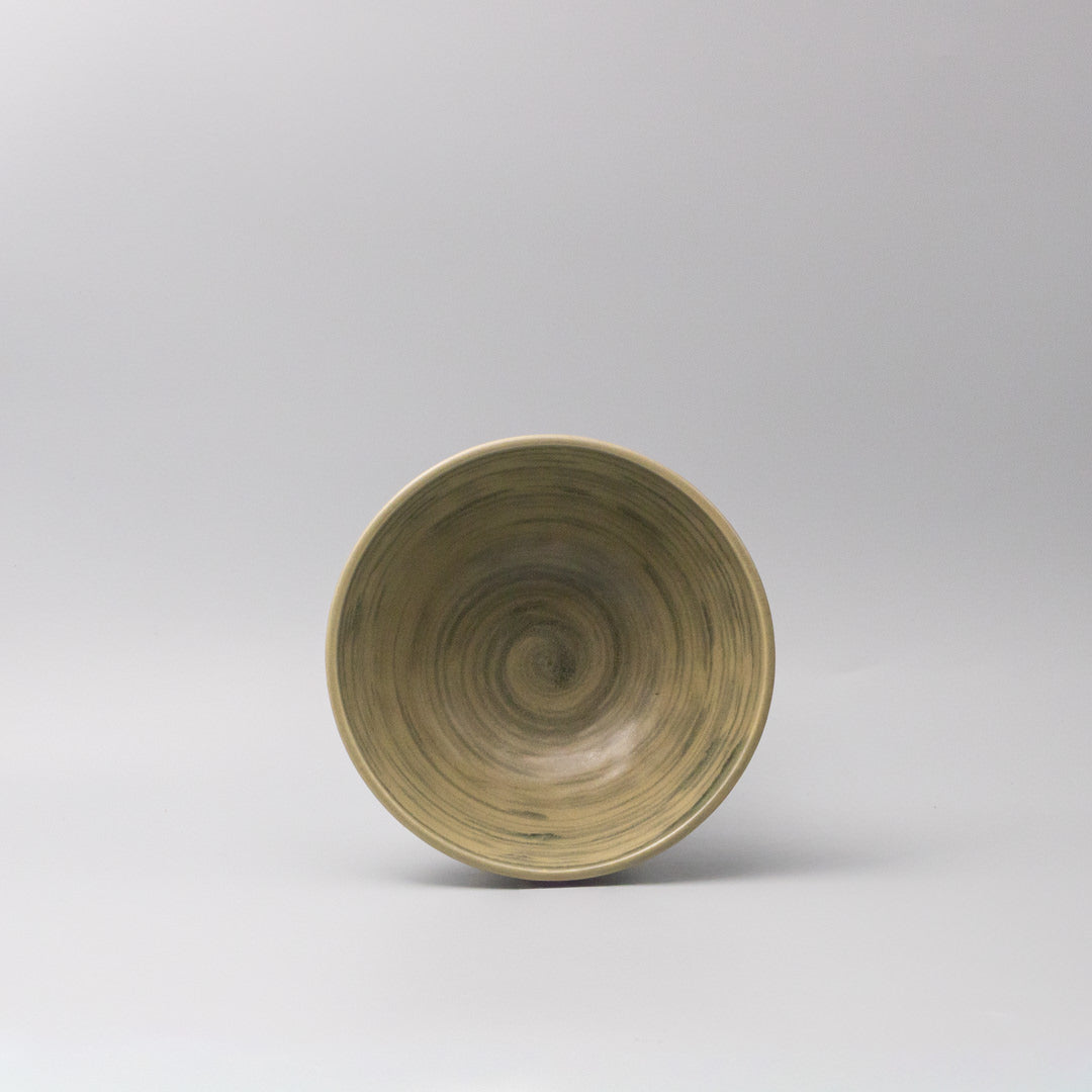 Premium 19.5cm Washed Fern Glaze Udon Bowl 700ml Dishwasher Microwave Safe