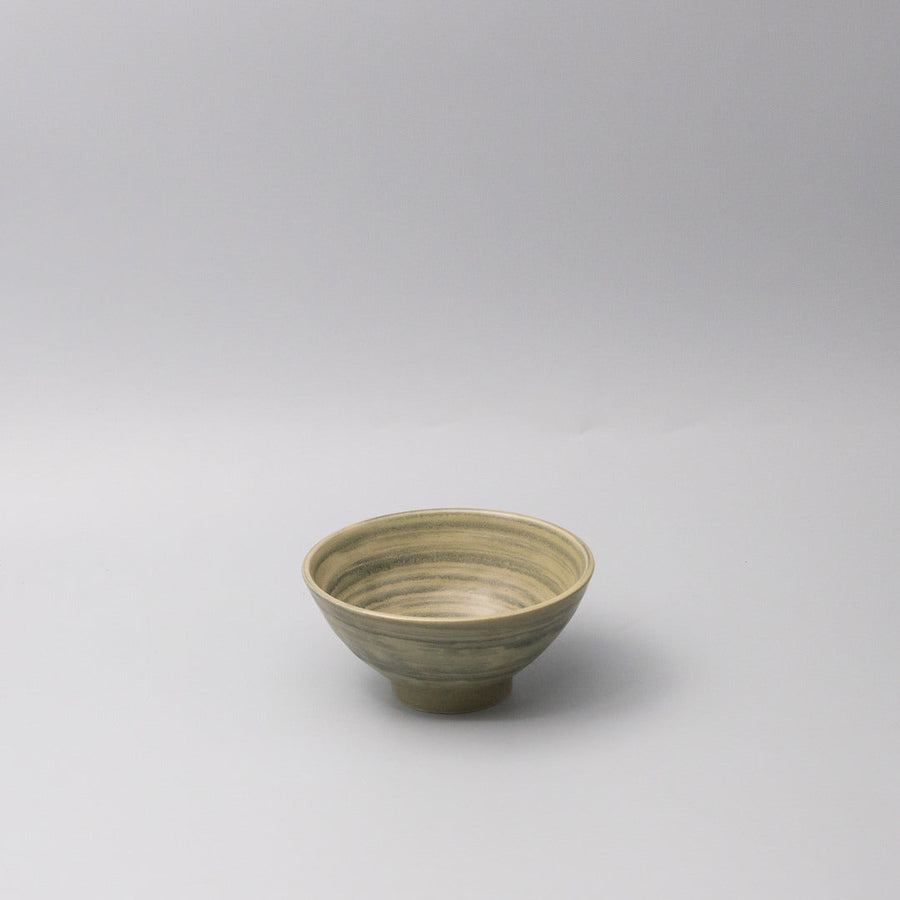 Premium Bowl – Green Washed Fern Glaze 15.5cm, 400ml
