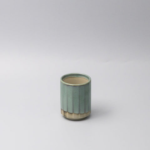 Premium 280ml Vintage Mint Glaze Omomi Ceramic Mug Japanese Tea Cup