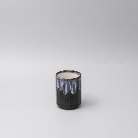 Premium 280ml Forest White Drip Glaze Omomi Ceramic Mug Japanese Tea Cup