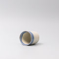 Denim Cream Glaze 150ml Ceramic Sushi Mug Japanese Tea Cup Dishwasher Microwave Safe