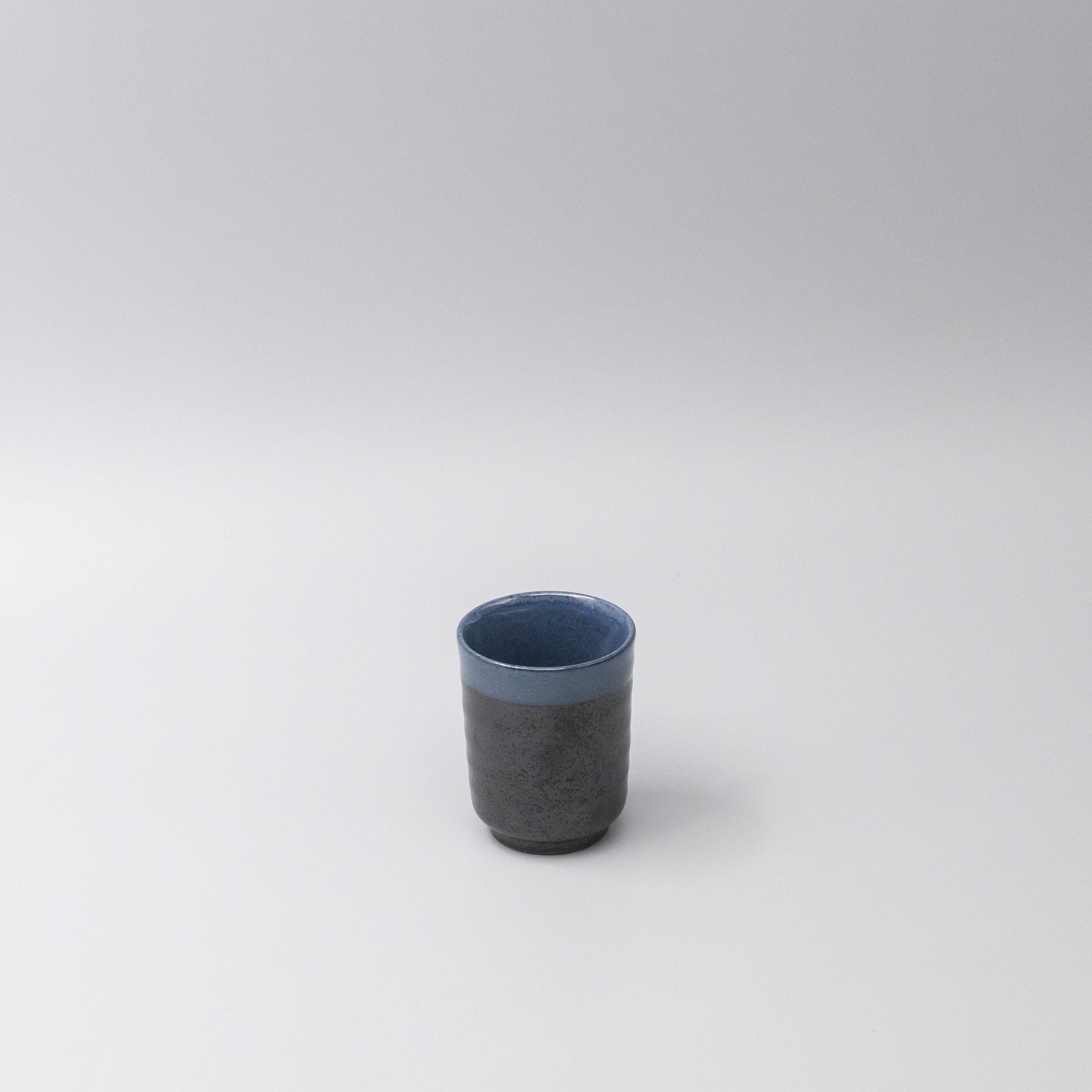Premium 170ml Blue Black Glaze Ceramic Mug Dishwasher Microwave Safe