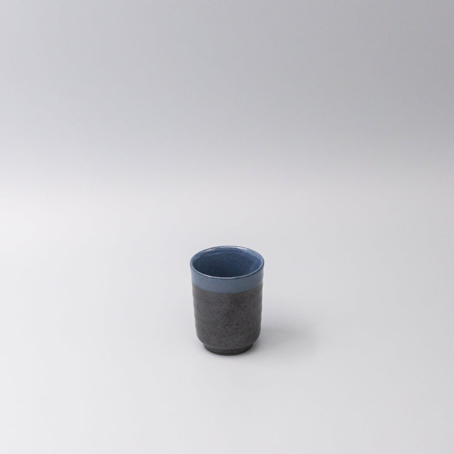 Premium 170ml Blue Black Glaze Ceramic Mug Dishwasher Microwave Safe