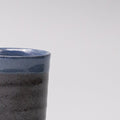 Premium 170ml Blue Black Glaze Ceramic Mug Dishwasher Microwave Safe