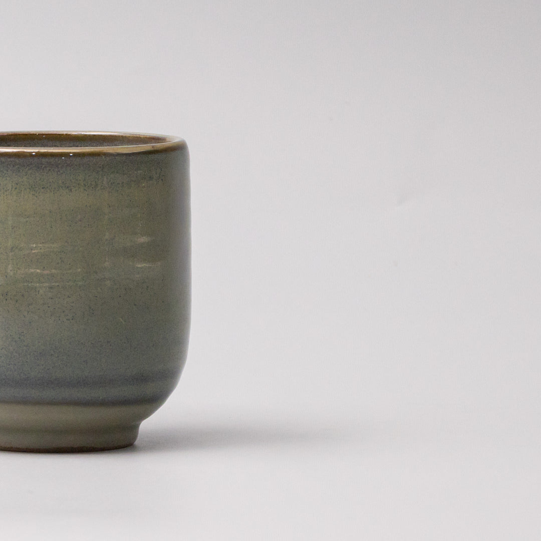 Premium 280ml Sage Glaze Yunomi Mug Japanese Ceramic Tea Cup Dishwasher Microwave Safe