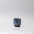Premium 280ml Indigo Black Glaze Yunomi Mug Japanese Ceramic Tea Cup