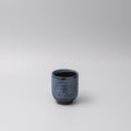 Premium 280ml Indigo Black Glaze Yunomi Mug Japanese Ceramic Tea Cup