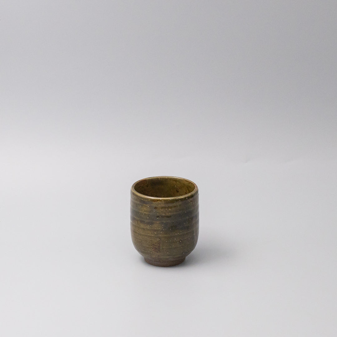 Premium 280ml Moss Glaze Yunomi Mug Japanese Ceramic Tea Cup