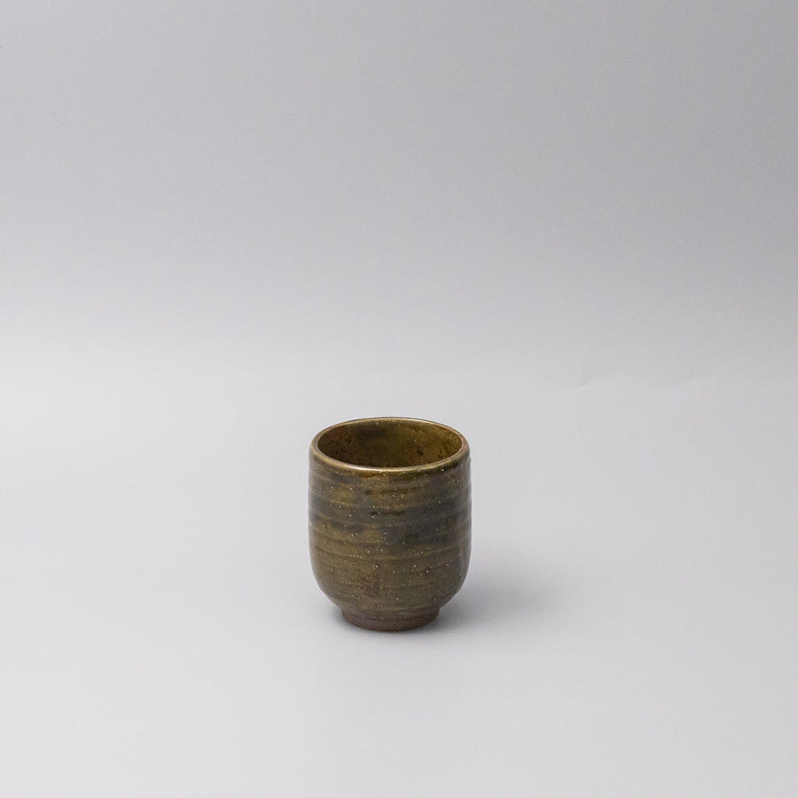 Premium 280ml Moss Glaze Yunomi Mug Japanese Ceramic Tea Cup