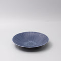 Premium 22.5cm Sapphire Glaze Ceramic Pasta Bowl Japanese Tableware