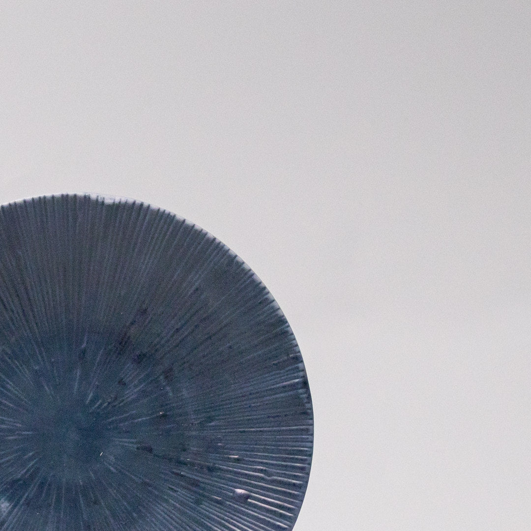 Premium Dark Blue Sapphire Glaze Tapas Plate 13cm