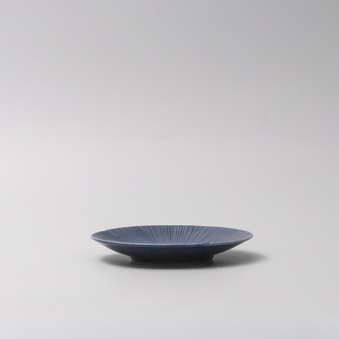 Premium Dark Blue Sapphire Glaze Tapas Plate 13cm