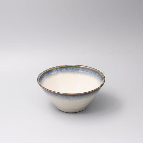 Premium 20cm Aurora Glaze V Shape Ceramic Bowl Dishwasher Microwave Safe