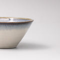 Premium 20cm Aurora Glaze V Shape Ceramic Bowl Dishwasher Microwave Safe