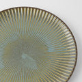 Premium 23.5cm Green Sendan Glaze Ceramic Dinner Plate Dishwasher Microwave Safe