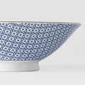 Premium Geo Flower Bowl in Gift Box – Blue 25cm, 900ml