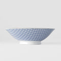 Premium Geo Flower Bowl in Gift Box – Blue 25cm, 900ml