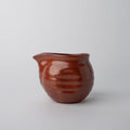 Premium 410ml Sumac Red Ceramic Pourer Japanese Sauce Jug