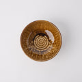 Premium 19cm Amber Glaze Ceramic Bowl Japanese Tableware